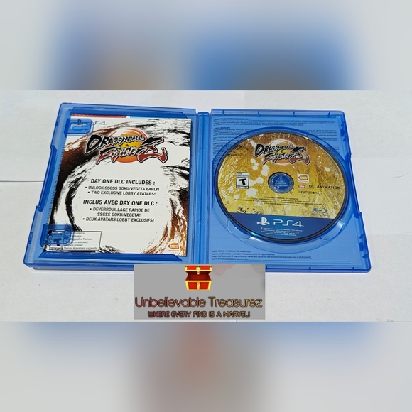 Mint Dragon Ball Fighter Z PS4 Complete - Picture 3 of 4